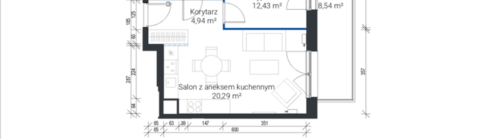 Mieszkanie w inwestycji: Nowe Zabłocie