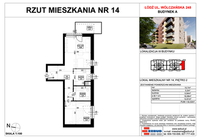 Mieszkanie w inwestycji: Wólczańska 248 - etap II