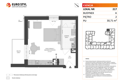 Mieszkanie w inwestycji: Esencja - Apartamenty inwestycyjne