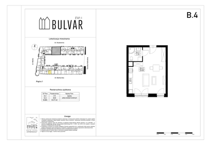 Mieszkanie w inwestycji: Bulvar etap II