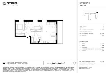 Mieszkanie w inwestycji: Staszica 3