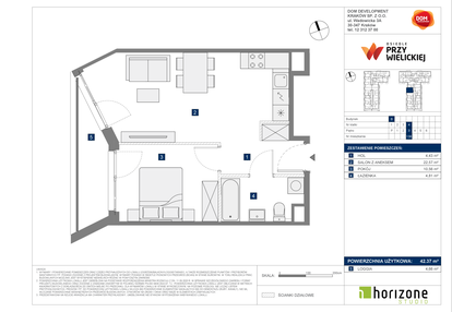 Mieszkanie w inwestycji: Osiedle przy Wielickiej etap 1.2