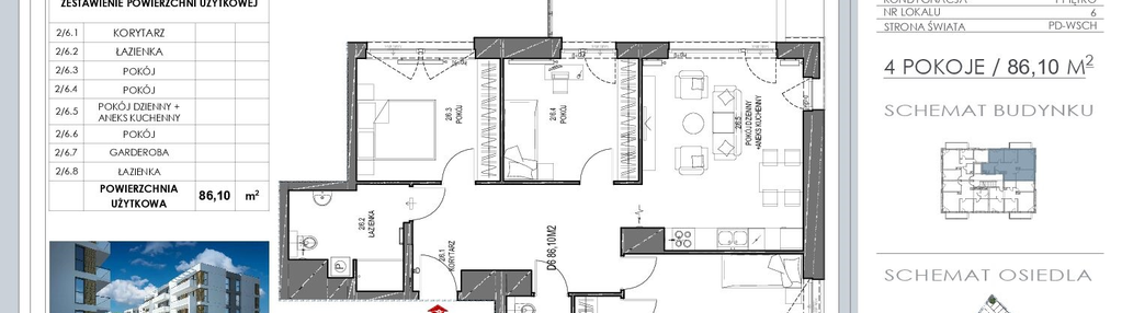 Mieszkanie w inwestycji: Osiedle Lawendowe