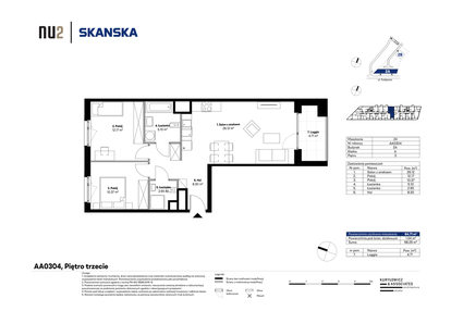 Mieszkanie w inwestycji: NU2 Warszawa Wola - apartamenty wykończone pod klucz