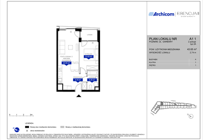 Mieszkanie w inwestycji: Apartamenty Esencja II