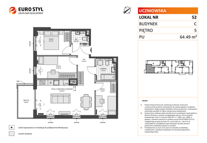 Mieszkanie w inwestycji: Przystań Brzeźno etap 1.2