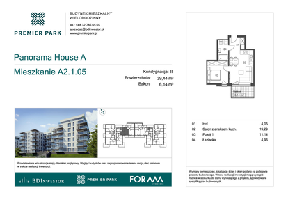 Mieszkanie w inwestycji: Premier Park II