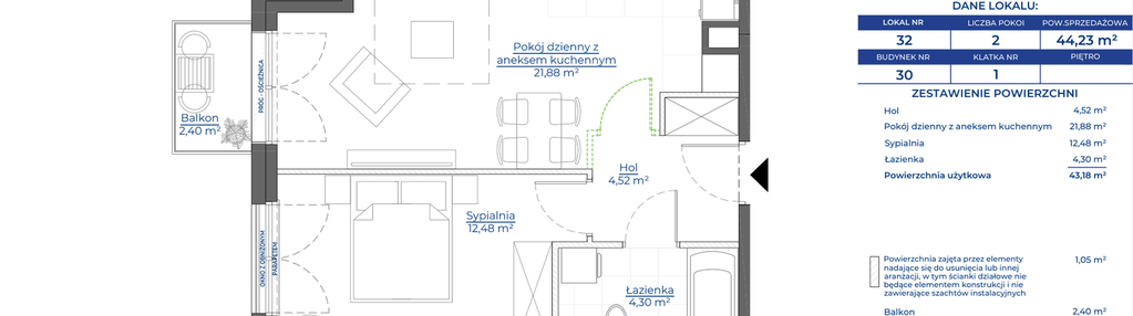 Mieszkanie w inwestycji: Osiedle Dolina Prądnika