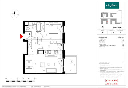 Mieszkanie w inwestycji: CityFlow etap II