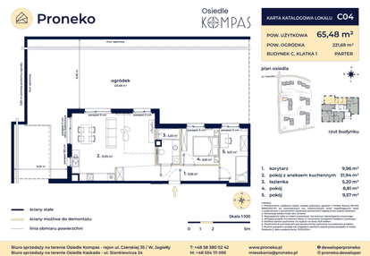 Mieszkanie w inwestycji: Osiedle Kompas