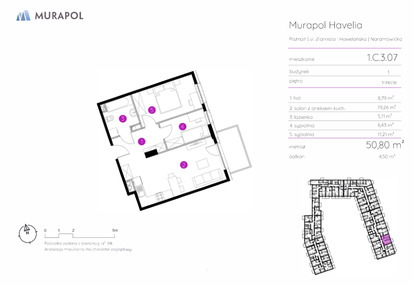 Mieszkanie w inwestycji: Murapol Havelia