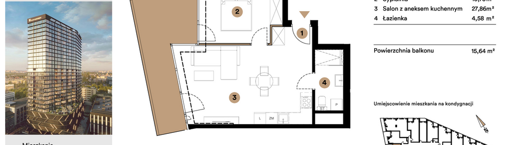 Mieszkanie w inwestycji: O27 Apartamenty Opolska