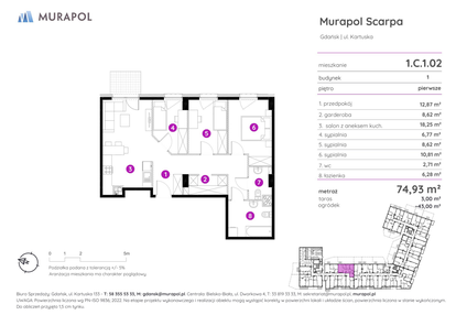 Mieszkanie w inwestycji: Murapol Scarpa