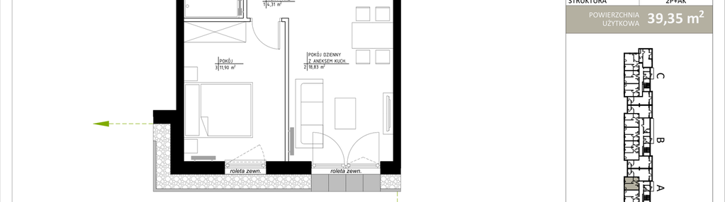 Mieszkanie w inwestycji: Myslovia