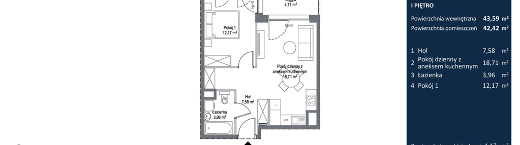 Mieszkanie w inwestycji: Bulvar Apartments - etap II