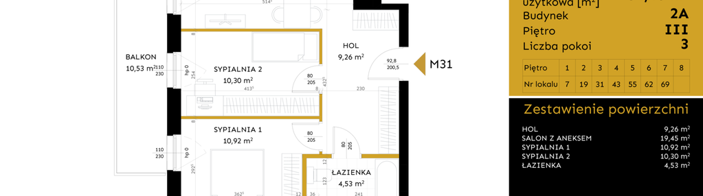 Mieszkanie w inwestycji: Corso etap 2