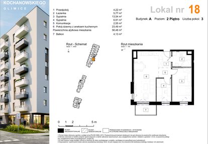 Mieszkanie w inwestycji: Osiedle Kochanowskiego - Gliwice