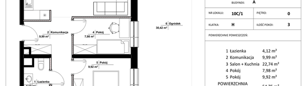 Mieszkanie w inwestycji: Jasielska 8C etap II