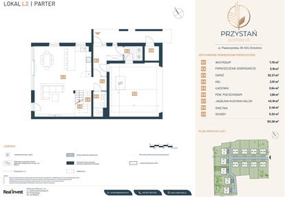 Mieszkanie w inwestycji: Przystań Złotokłos