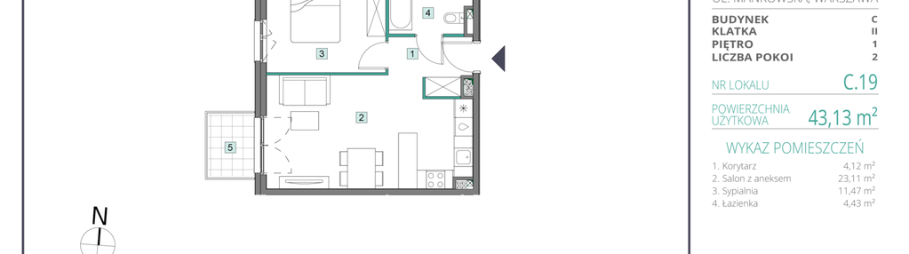 Mieszkanie w inwestycji: Osiedle Salvia