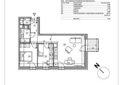 Mieszkanie w inwestycji: Osiedle Glivia Zachodnia