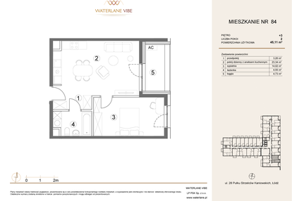 Mieszkanie w inwestycji: Waterlane Vibe