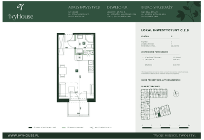Mieszkanie w inwestycji: IVY HOUSE - Apartamenty inwestycyjne