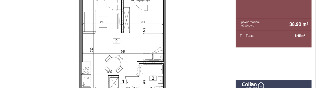 Mieszkanie w inwestycji: Goplana budynek G