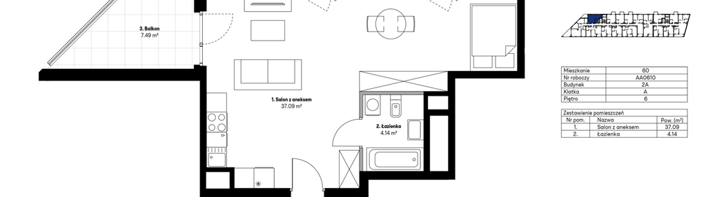 Mieszkanie w inwestycji: NU2 Warszawa Wola