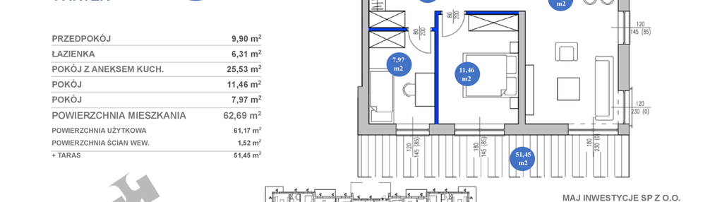 Mieszkanie w inwestycji: Osiedle Majowe 2.0 etap II