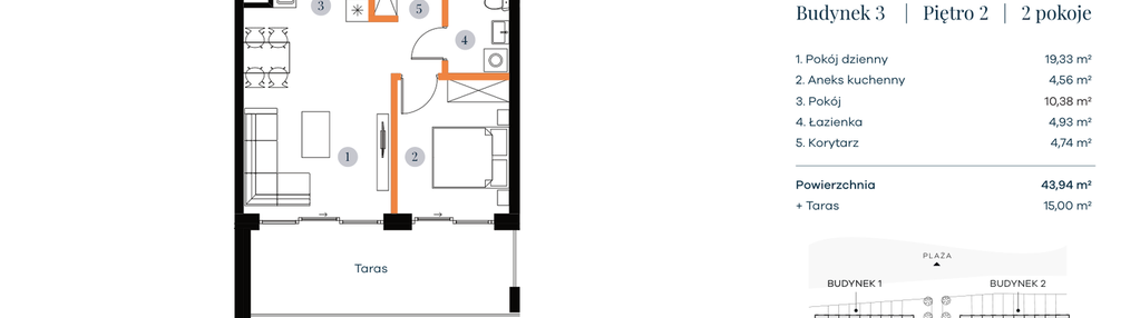 Mieszkanie w inwestycji: Apartamenty Marina Rogowo