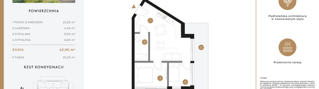 Mieszkanie w inwestycji: Tatrzański Resort