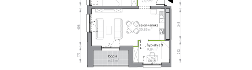 Mieszkanie w inwestycji: Legnicka Vita