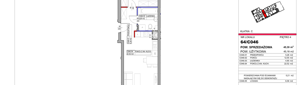Mieszkanie w inwestycji: Miasto Moje 8