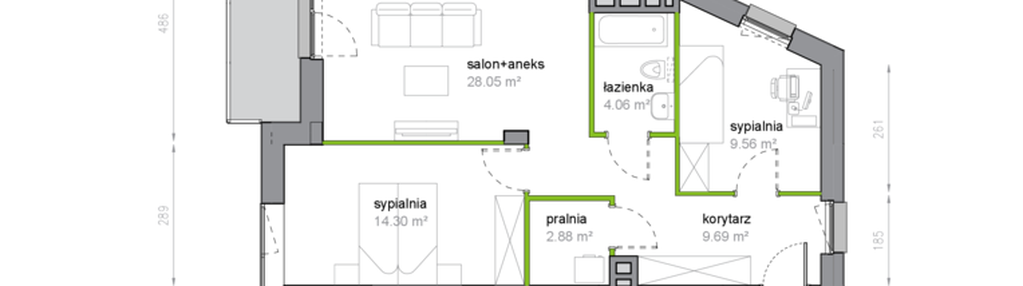 Mieszkanie w inwestycji: Piękna Vita