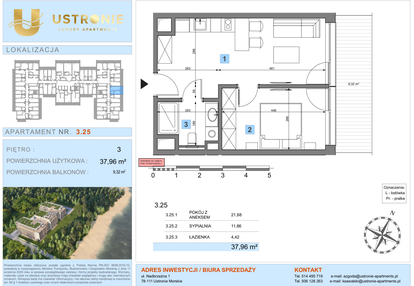 Mieszkanie w inwestycji: Ustronie Luxury Apartments