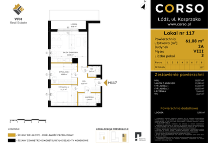 Mieszkanie w inwestycji: Corso etap 2