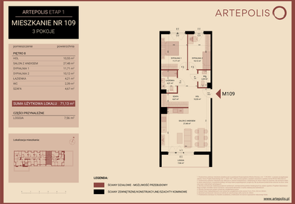 Mieszkanie w inwestycji: Artepolis