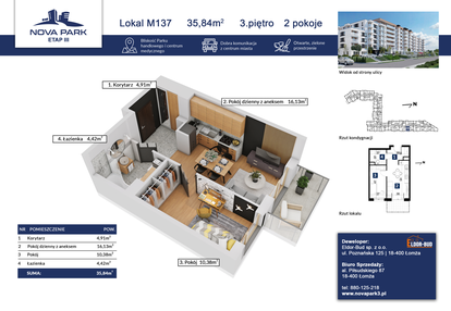 Mieszkanie w inwestycji: Nova Park etap III