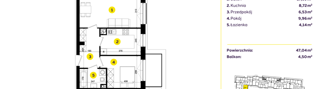 Mieszkanie w inwestycji: Osiedle Nowe Złotno etap VI