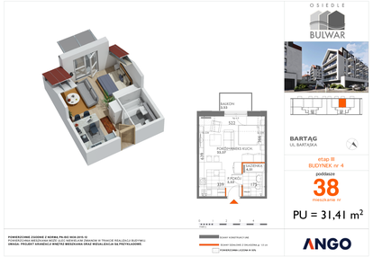 Mieszkanie w inwestycji: Osiedle Bulwar bud. 4