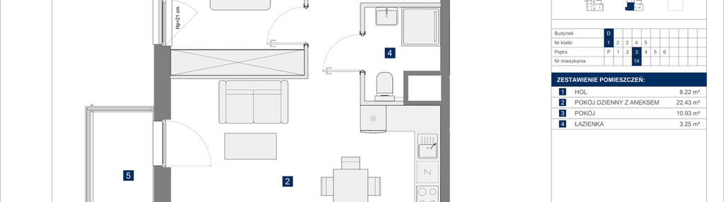 Mieszkanie w inwestycji: Apartamenty Park Matecznego Etap 1