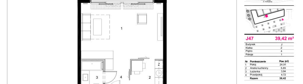 Mieszkanie w inwestycji: 19. Dzielnica Etap V