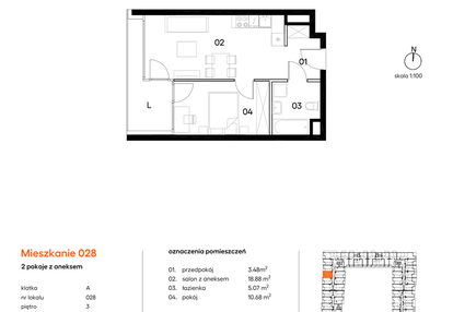 Mieszkanie w inwestycji: Miasto Polskich Mistrzów Olimpijskich