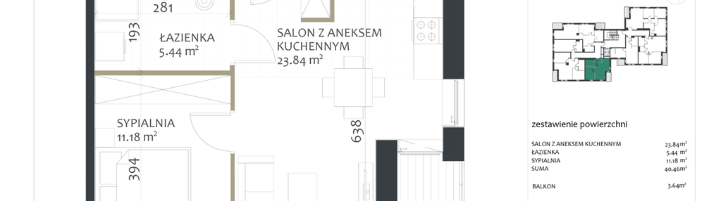Mieszkanie w inwestycji: Sosnovia