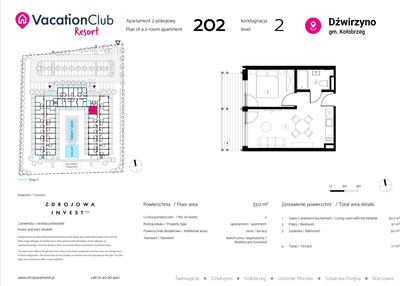 Mieszkanie w inwestycji: VacationClub Resort