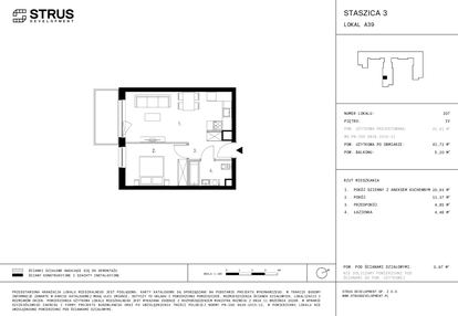 Mieszkanie w inwestycji: Staszica 3