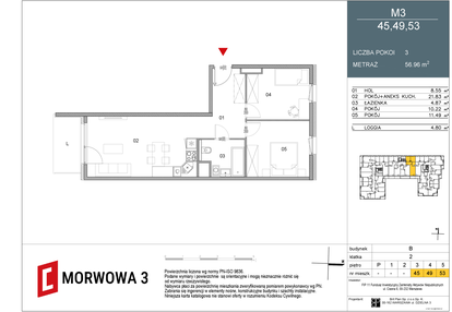 Mieszkanie w inwestycji: Morwowa 3