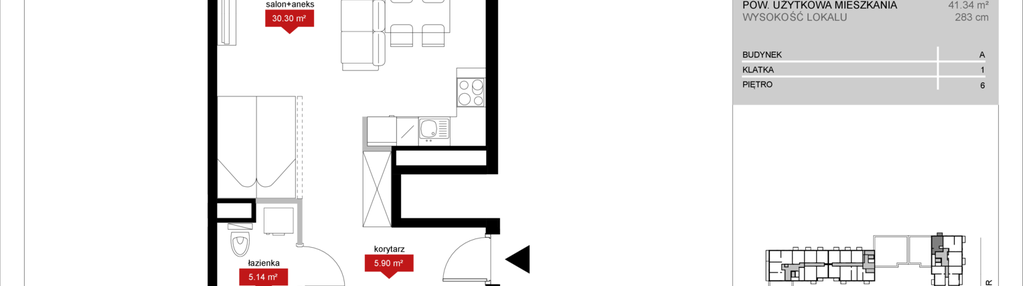 Mieszkanie w inwestycji: Atrium - Nowy Szczepin