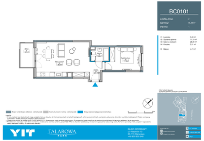 Mieszkanie w inwestycji: Talarowa Park